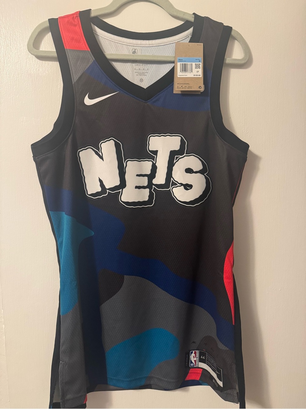 Nike KAWS Nike Jersey Size medium blank Brooklyn nets